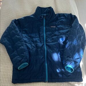 Patagonia Kids Navy Puffer Jacket